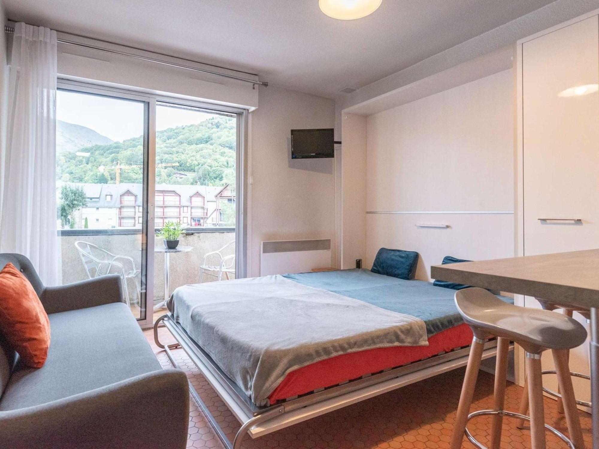 Appartement Studio Saint-Lary-Soulan, 1 pièce, 4 personnes - FR-1-296-231 Extérieur photo